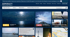 Desktop Screenshot of admiralty.co.uk