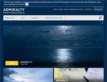 Tablet Screenshot of admiralty.co.uk