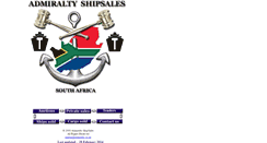 Desktop Screenshot of admiralty.co.za