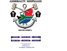 Tablet Screenshot of admiralty.co.za
